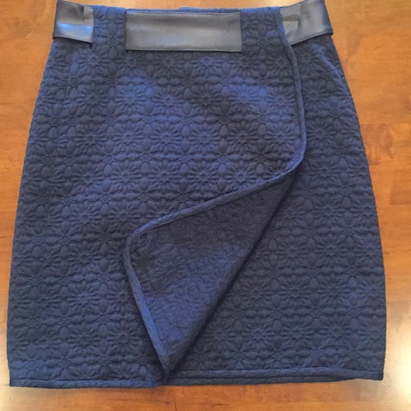 Raoul Navy Skirt - Picture 2 of 12